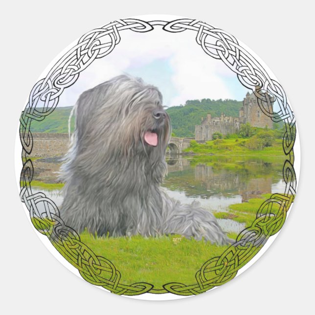 At Eilean Donan Classic Round Sticker (Front)