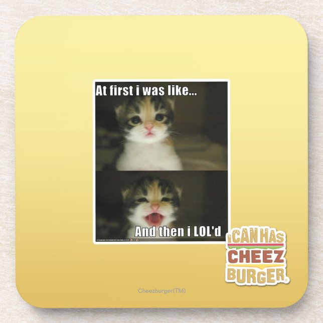 At first I was like Coaster (Front)