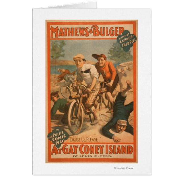 "At gay Coney Island" Musical Comedy Poster #1 (Front)