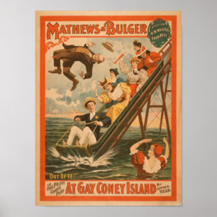"At gay Coney Island" Musical Comedy Poster #2