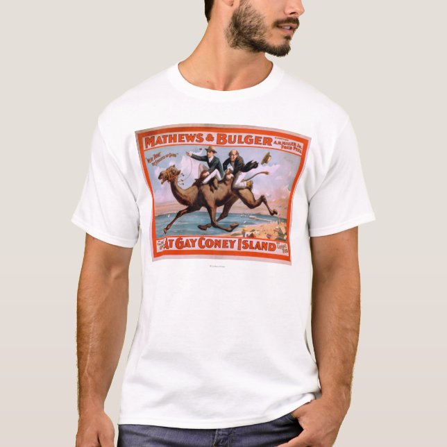 "At gay Coney Island" Musical Comedy Poster #4 T-Shirt (Front)