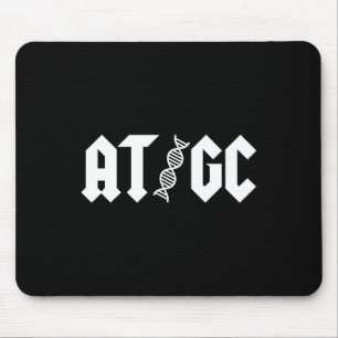 At Gc Biology Dna Strand Double Helix Teacher Stud Mouse Mat