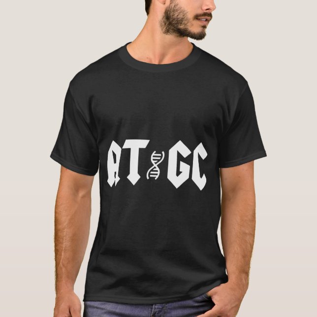 AT GC DNA Science T-Shirt (Front)