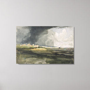 At Hailsham, Sussex: A Storm Approaching, 1821 (w/ Canvas Print