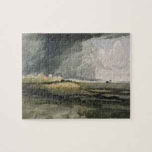 At Hailsham, Sussex: A Storm Approaching, 1821 (w/ Jigsaw Puzzle