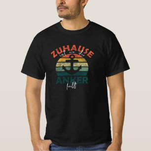 At Home Is Where The Anchor Falls North Sea T-Shirt