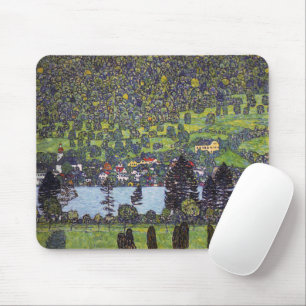 At Lake Atter, Gustav Klimt Mouse Mat