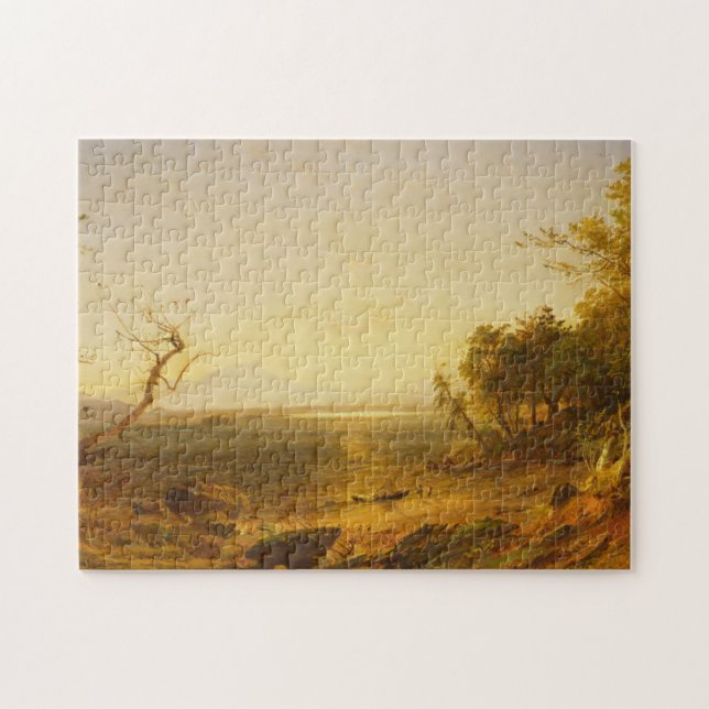 At Lake George Jigsaw Puzzle (Horizontal)