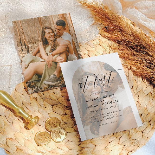 At Last Budget Calligraphy & Arch Photo Wedding (Creator Uploaded)