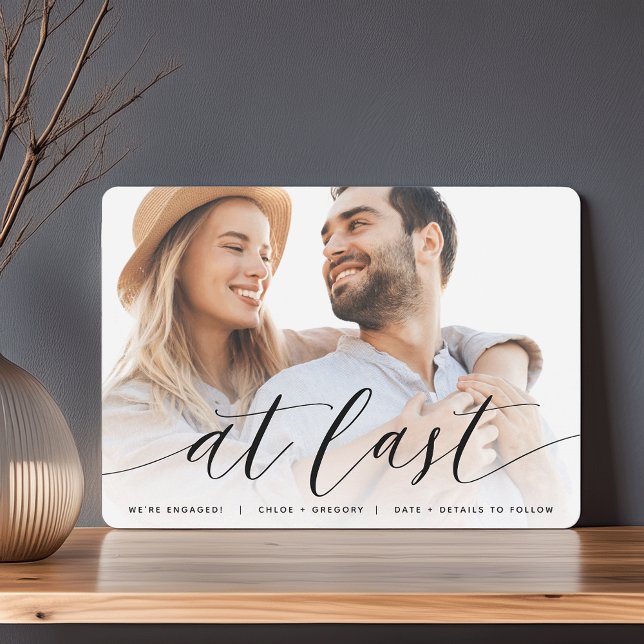 At Last | Full Photo Engagement Announcement (Creator Uploaded)