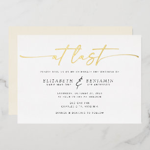 At Last Horizontal Wedding 