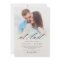 At Last Photo Wedding Invitation
