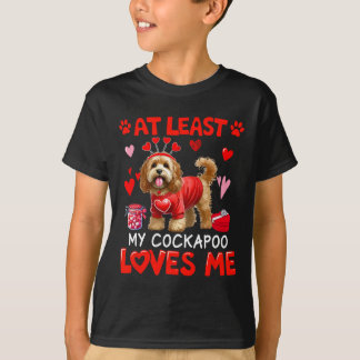At Least My Apoo Loving Me Valentine's Single Owne T-Shirt
