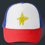 At Least You Tried - Yellow Star Trucker Hat<br><div class="desc">A poorly made yellow star with the words, "At least you tried, " in the centre. Perfect for someone who tries their best.</div>