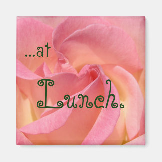 At Lunch magnets Pink Rose Office Magnet Boards