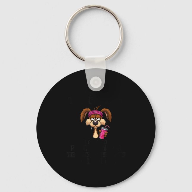 At My Age The Closest I Get To Le Dancing Is Gripn Key Ring (Front)
