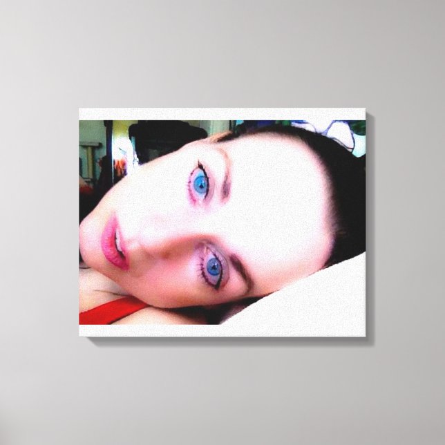 At peace canvas print (Front)