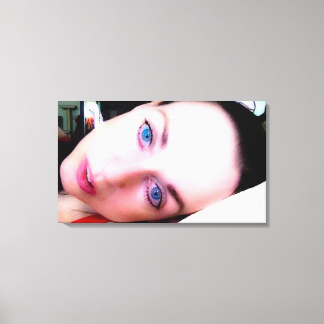 At peace canvas print (Front)