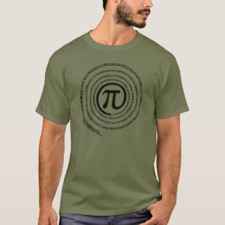 At Pi Sign, Spiral Version T-Shirt