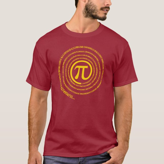At Pi Sign, Spiral Version T-Shirt (Front)