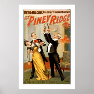 At Piney Ridge Vintage Theater Poster
