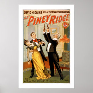 At Piney Ridge Vintage Theater Poster