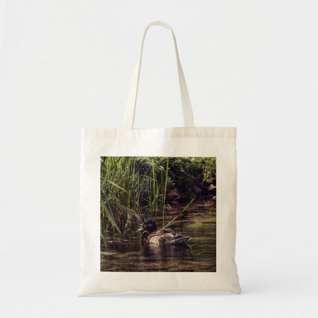 At Pond's Edge Tote Bag (Front)