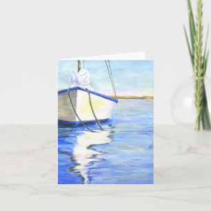 At Rest Sailboat 4x5.6 Note Card