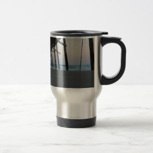 At Sea Level - Oak Island, NC Travel Mug