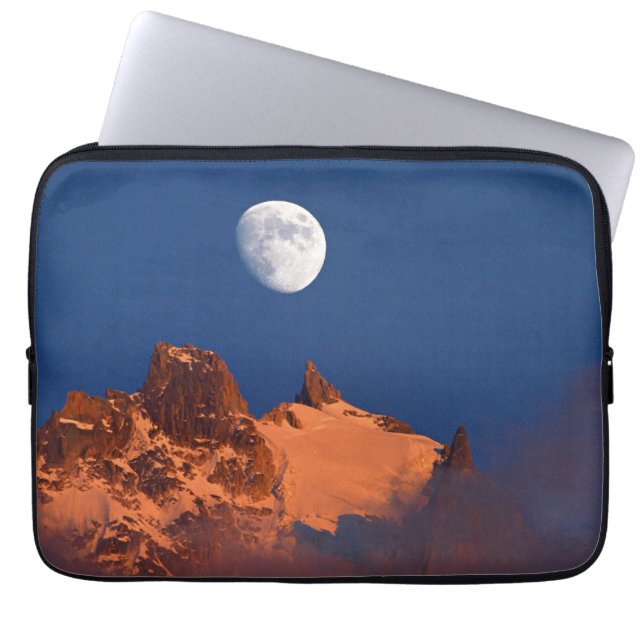 At Sunrise | Aiguille du Plan Chamonix, France Laptop Sleeve (Front)