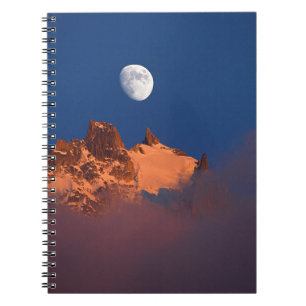 At Sunrise Aiguille du Plan Chamonix, France Notebook