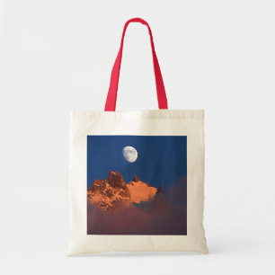At Sunrise Aiguille du Plan Chamonix, France Tote Bag