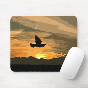 At sunrise mouse mat