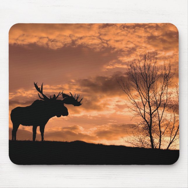   at Sunset Mouse Pad (Front)