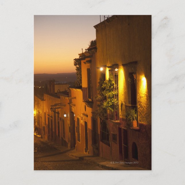 At sunset. postcard (Front)