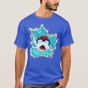 at Swimming with Swimming goggles 2 T-Shirt