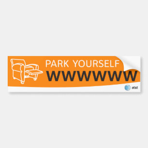 AT&T park yourself sticker
