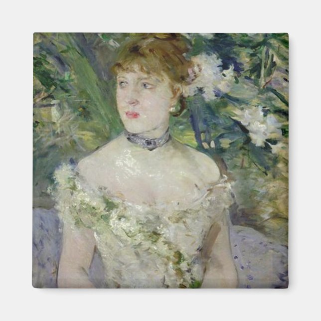 At The Ball, Berthe Morisot Fine Art Magnet (Front)