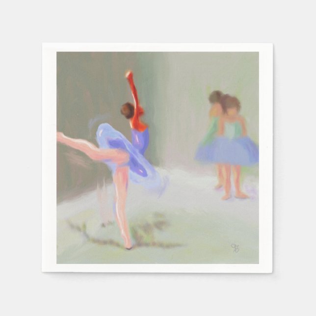 At the Ballet Napkin (Front)