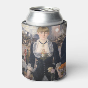At the bar of the follies-bergere Edouard Manet Can Cooler