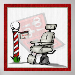 At The Barber Shop Decor