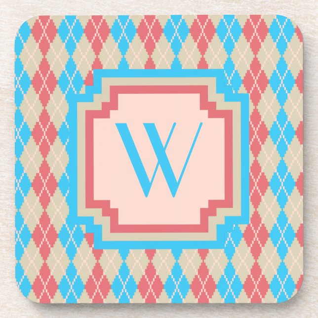 At the Beach Argyle Square Coaster (Front)