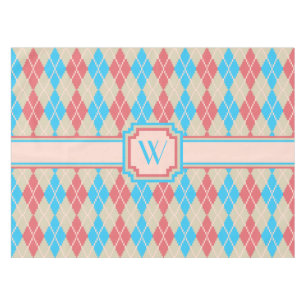 At the Beach Argyle Tablecloth