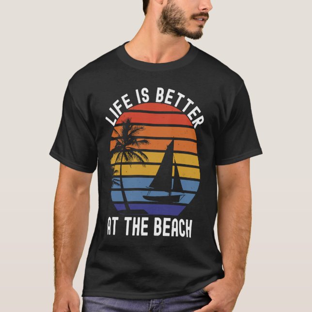 at the Beach Beach Clothing T-Shirt (Front)