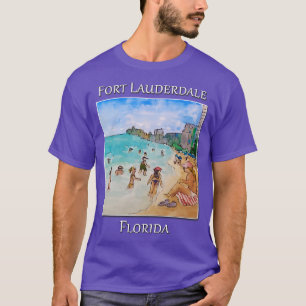 At the beach Fort Lauderdale Florida TShirt