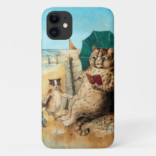 At The Beach, Louis Wain iPhone 11 Case