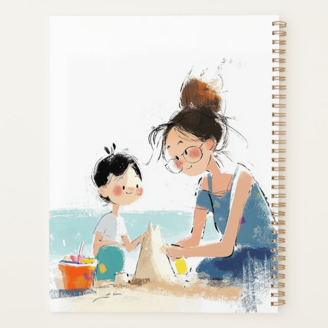 At the Beach Planner (Back)