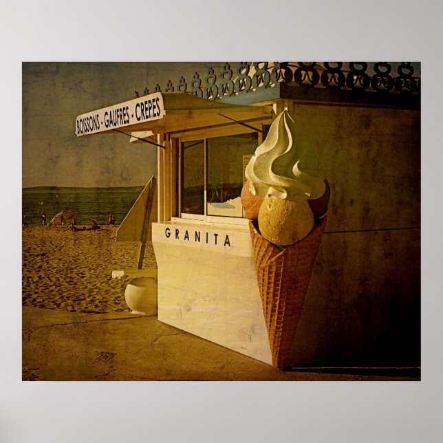 At the Beach Poster (Front)