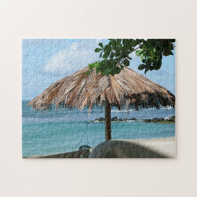At the beach puzzle (Horizontal)