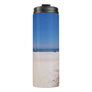At the beach thermal tumbler